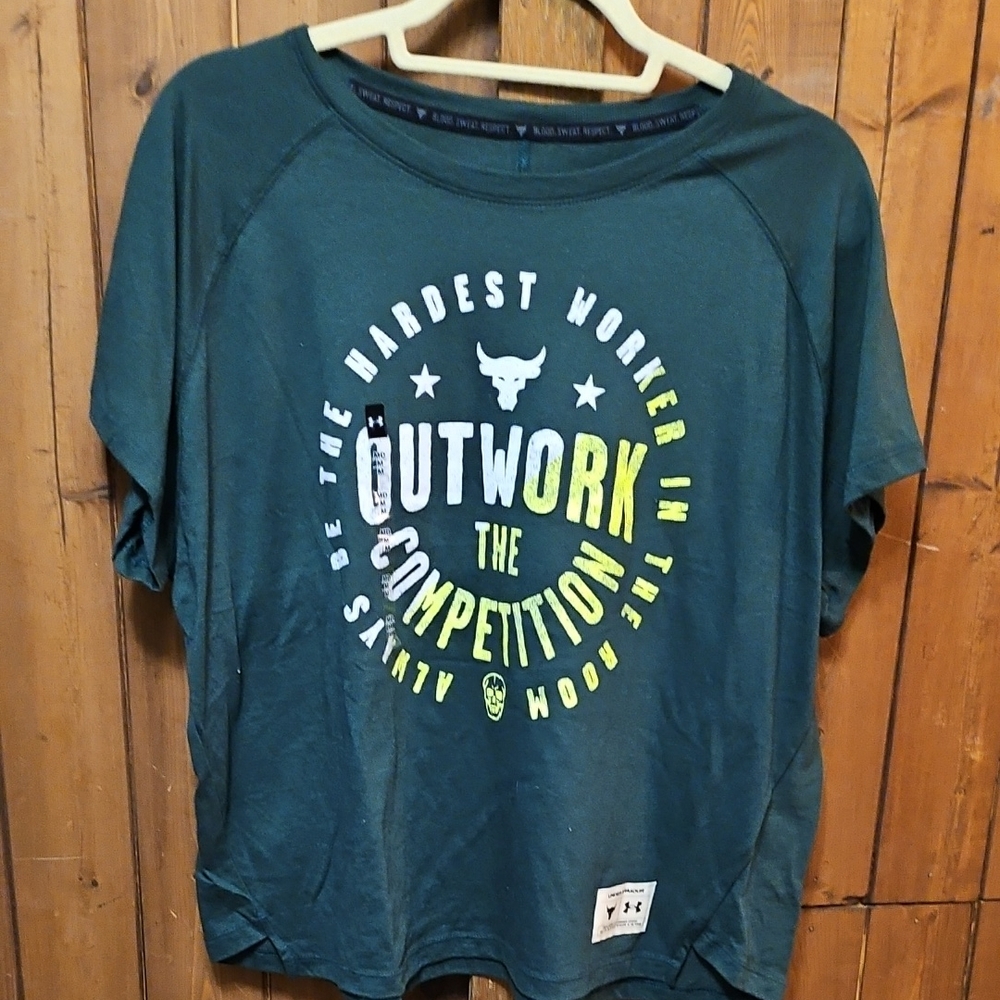 Under Armour Teal Graphic Tee